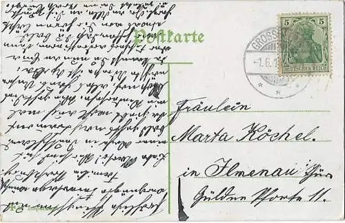 AK Berlin. Leipziger Platz. ca. 1914, Postkarte. Ca. 1914, gebraucht, gut