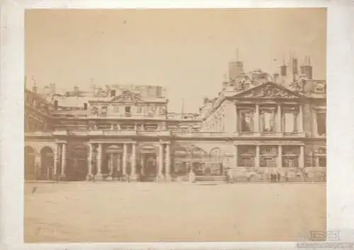 Fotografie P. L. - Ruine de la Palais Royal (Paris), Fotografie. Fotobild