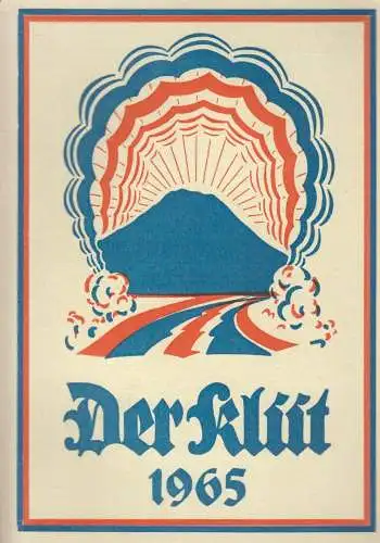 Buch: Der Klüt 1965, Kittel, Hans, 1965, Niemeyer, Heimatkalender, gebrau 350652