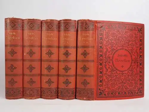 Buch: Heinrich Zschokke's Novellen 1-10, H. R. Sauerländer, 10 in 5 Bänden