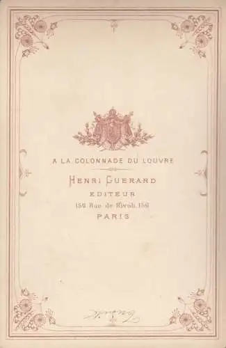 Fotografie H. Guerard, Paris - La Trinite (Paris), Fotografie. Fotobild