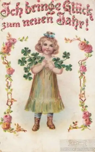 AK Ich bringe Glück zum neuen Jahr!, Postkarte. Neujahrskarte, 1907
