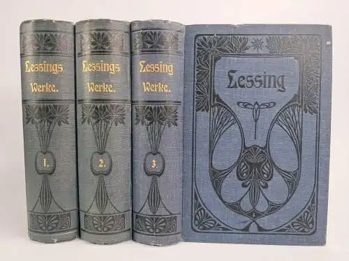 Buch: Gotthold Ephraim Lessing - Werke in sechs Bänden, Reclam, 6 in 3 Bände