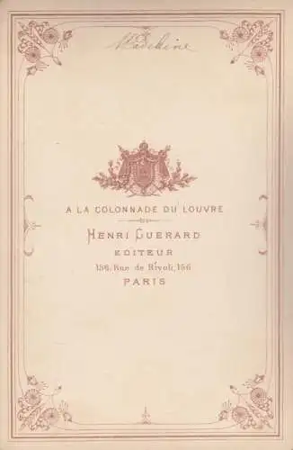 Fotografie H. Guerard, Paris - La Madeleine (Paris), Fotografie. Fotobild