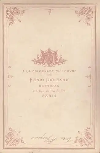 Fotografie H. Guerard, Paris - Tour Saint-Jacques (Paris), Fotografie. Fotobild