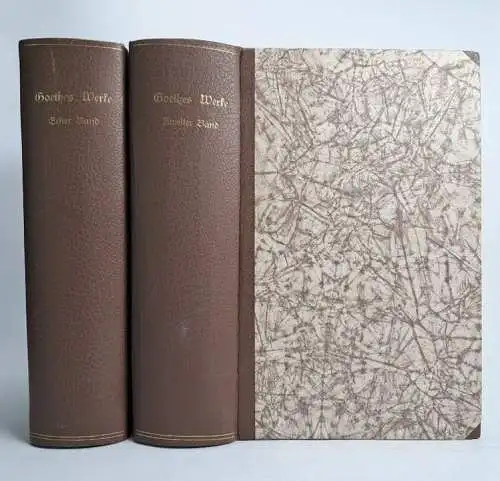 Buch: Goethe's poetische und prosaische Werke in zwei Bänden, Cotta, 1836, 2 Bde