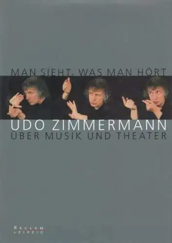 Buch: Man sieht, was man hört, Geißler, Frank. 2003, Reclam Verlag