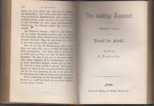 Buch: (1) Im Pfarramt  / (2) der bucklige Taquinet. J. N. Potapenko / P. de Kock