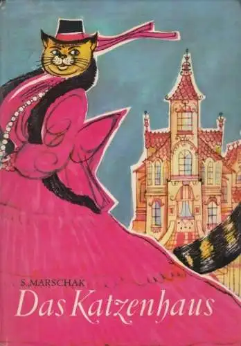 Buch: Das Katzenhaus, Marschak, Samuil. 1976, Der Kinderbuchverlag