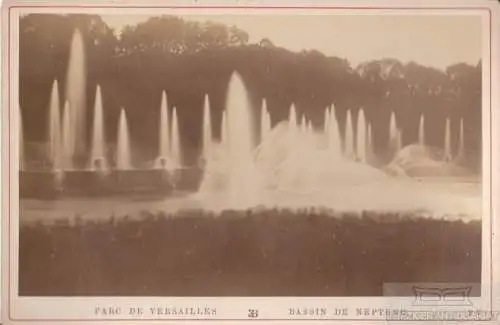 Fotografie P. V. 38 - Parc de Versailles, Bassin de Neptune (Paris), Fotografie