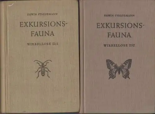 Buch: Exkursionsfauna von Deutschland, Wirbellose II, 2 Bände, Volk und Wissen