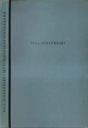 Buch: Münchhausens Wiederkehr, Scheerbart, Paul. 1966, Eulenspiegel Verlag