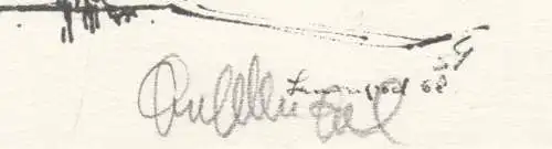 Lithograhie: Leningrad, Stengel, Gerhard. Kunstgrafik, 1968, gebraucht, gut