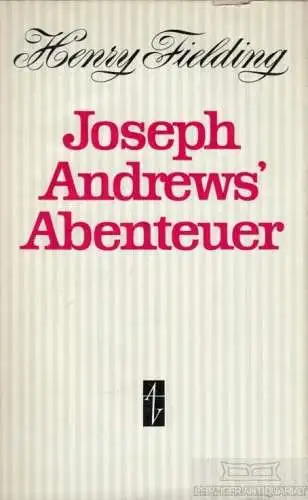 Buch: Joseph Andrews' Abenteuer, Fielding, Henry. 1967, Aufbau Verlag