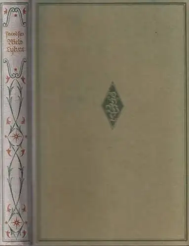 Buch: Niels Lyhne, Roman. J. P. Jacobsen, ca. 1920, Hesse & Becker Verlag