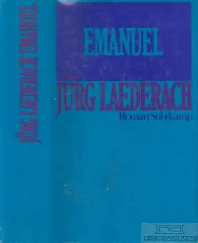 Buch: Emanuel, Laederach, Juerg. 1990, Suhrkamp Verlag, gebraucht, mittelmäßig