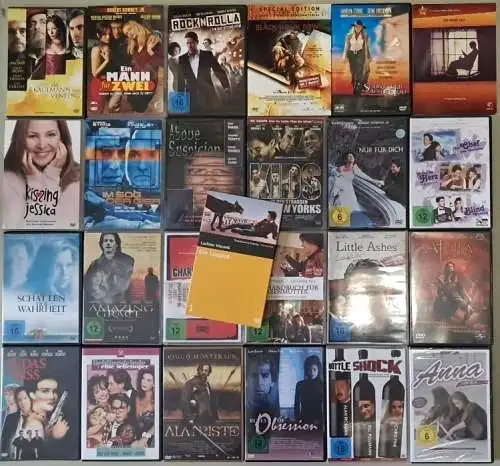 50 DVDs Sammlung / Konvolut / Paket Komödie, Drama, Action, Blockbuster