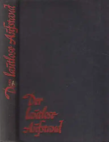Buch: Der lautlose Aufstand, Günther Weisenborn, 1953, Rowohlt, gebraucht, gut