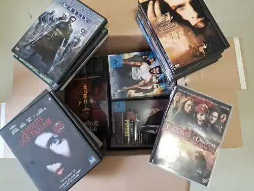 60 DVDs Sammlung / Konvolut / Paket Fantasy, Horror, Superhelden, Vampire ...