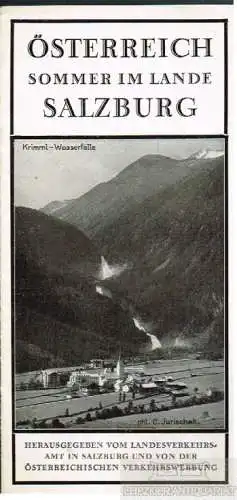 Buch: Österreich - Sommer im Lande Salzburg, gebraucht, gut