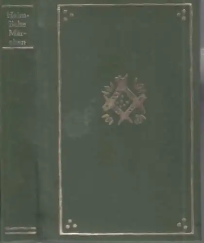 Buch: Heimliche Märchen, Reschke, Thomas. 1989, Volk und Welt Verlag