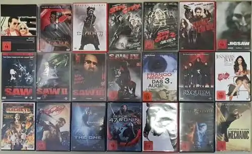 50 DVDs Sammlung / Konvolut / Paket Komödie, Drama, Action, Blockbuster 350762