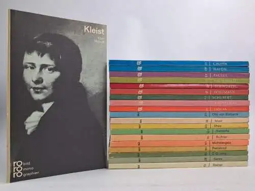 20 verschiedene Titel Reihe rororo bildmonographien, Rowohlt, Bundle, Sammlung