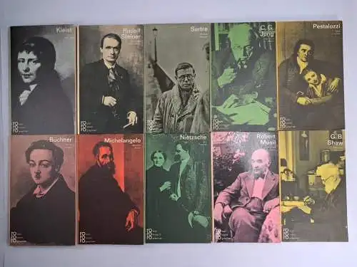 20 verschiedene Titel Reihe rororo bildmonographien, Rowohlt, Bundle, Sammlung