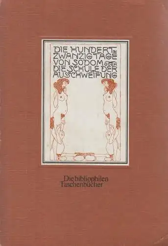 Buch: Die hundertzwanzig Tage von Sodom, de Sade, Marquis, 1981, Harenberg