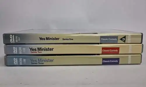 3 DVD-Boxen: Yes Minister. Staffel 1-3, Serie, Antony Jay, britisch, englisch