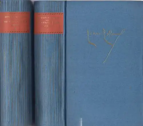 Buch: Die verzauberte Seele, Rolland, Romain. 2 Bände, 1963, gebraucht, gut
