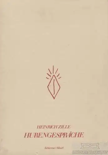 Buch: Hurengespräche, Pfeifer, W. 1979, Schirmer/Mosel Verlag, gebraucht, gut