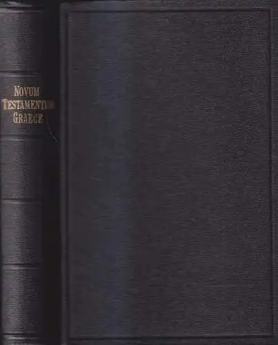 Biblia: Novum Testamentum Graece, Nestle, D. Eberhard; Nestele, Erwin, 1952