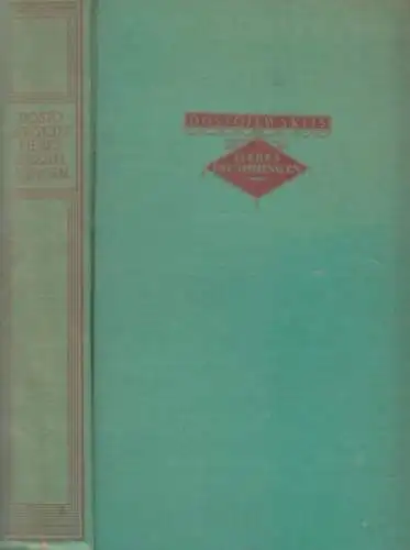 Buch: Dostojewskijs Liebeserzählungen, Dostojewski, Fjodor, Buchenau & Reichert