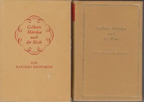 Buch: Colberts Märchen nach der Mode, Zander, Heinz. 1990, Hinstorff Verlag