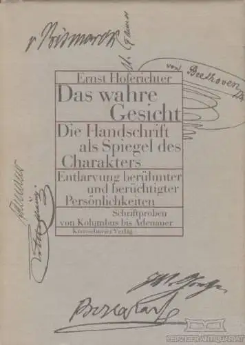 Buch: Das wahre Gesicht, Hoferichter, Ernst. 1966, Kreisselmeier Verlag