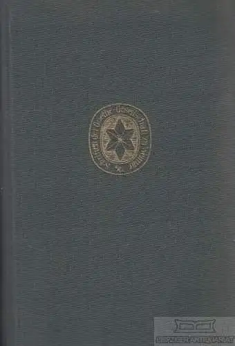 Buch: Goethes Briefwechsel mit Christian Gottlob Voigt. Band IV, Huschke.  51163