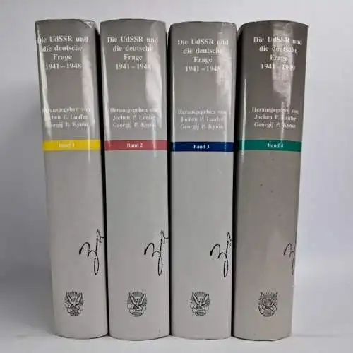 Buch: Die UdSSR und die deutsche Frage 1-4, Duncker & Humblot, 2004, 4 Bände