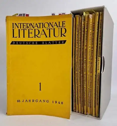 Internationale Literatur. Deutsche Blätter, 10. Jahrgang 1940 Heft 1-4, 6-11