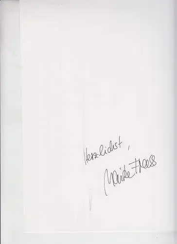 Ausstellungskatalog: Maike Freess - Das Blaue vom Himmel, 2011, FRISCH, signiert