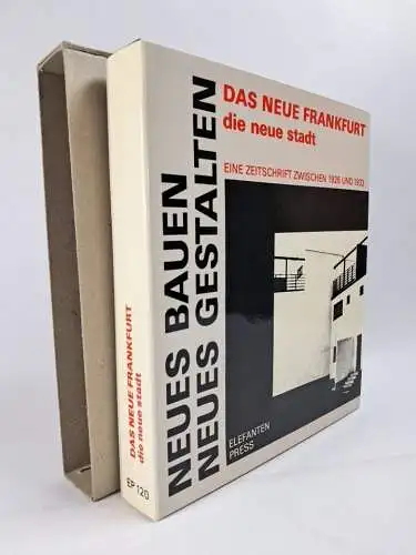 Buch: Das neue Frankfurt / die neue Stadt, Heinz Hirdina, 1984, Elefanten Press