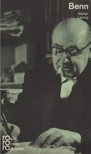 Buch: Gottfried Benn, Lennig, Walter. Rowohlts bildmonographien, rm, 1963