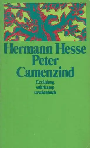 Buch: Peter Camenzind, Hesse, Hermann. St, 1995, Suhrkamp Taschenbuch Verlag