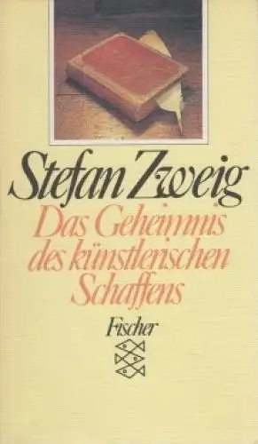 Buch: Das Geheimnis des künstlerischen Schaffens, Zweig, Stefan. 1988