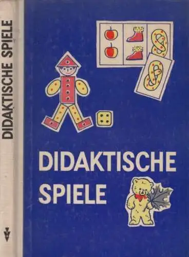 Buch: Didaktische Spiele, Arndt, Magda. 1965, Verlag Volk und Wissen