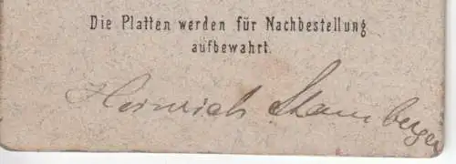 Fotografie W. Biede, Nürnberg - Portrait Heinrich - Herr mit... Fotografie