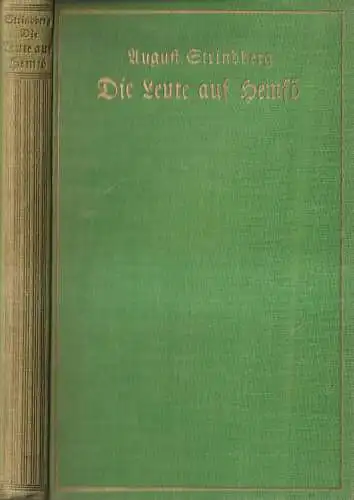Buch: Die Leute auf Hemsö. Strindberg, August, Insel, Bibliothek der Romane