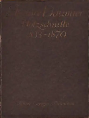 Buch: Honore Daumer, Fuchs, Eduard, Holzschnitte 1833-1870, gebraucht, gut