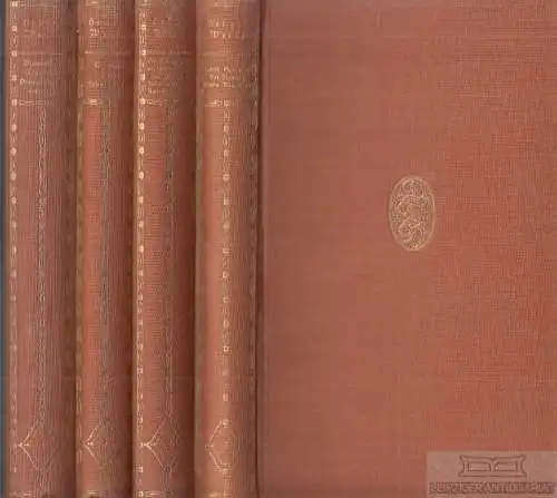 Buch: Hebbels dramatische Werke in vier Bänden, Hebbel, Friedrich, Tempel Verlag