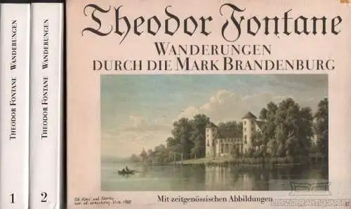 Buch: Theodor Fontane. Wanderungen durch die Mark Brandenburg, Erler, Gotthard
